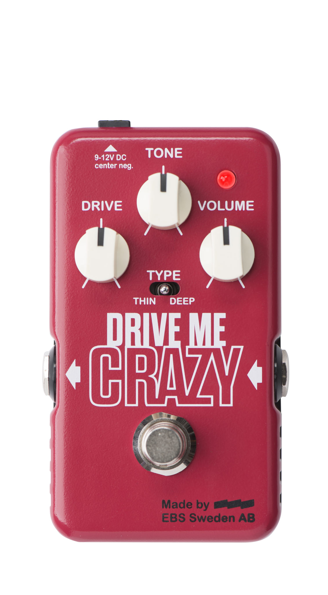 EBS Drive Me Crazy Distortion/Overdrive