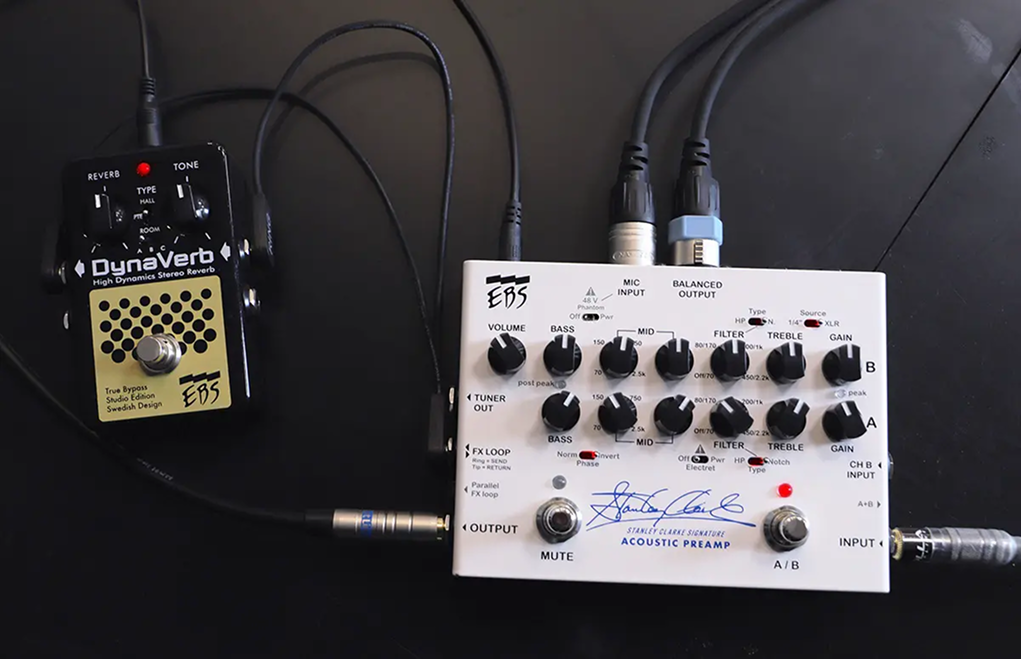 Stanley Clarke Signature Preamp - EBS Professional Bass Equipment