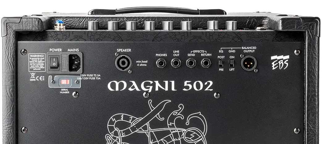 Dive Deeper: EBS Magni 502 – the ultimate bass combo